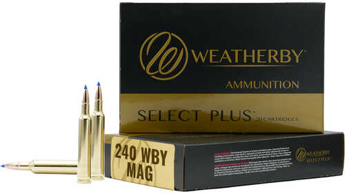 Weatherby Rifle Ammo 240 WBY 72 gr. Hammer Custom 20 rd. Model: M24072HCB