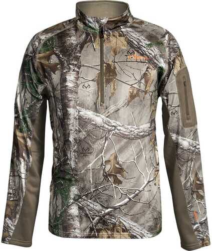 Habit Scent-Factor Pullover 1/4 Zip XLarge Realtree Xtra/Cub Model: PT1278F17R16XL904