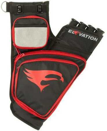 Elevation Transition Quiver Black/Red 4 Tube RH Model: 13021