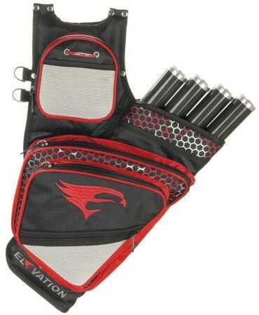 Elevation Adrenalin Quiver Black/Red 4 Tube RH Model: 13025