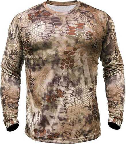 Kryptek Hyperion Long Sleeve Crew Shirt Highlander Large Model: 18hellszh5