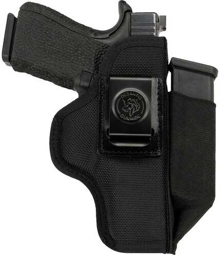 DeSantis Gunhide N87BJ8JZ0 Pro Stealth IWB Black Nylon Belt Clip Fits Sig P365 1.75" Wide Ambidextrous Hand