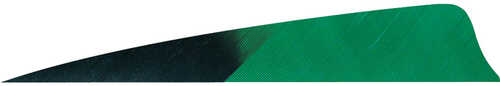 Gateway Shield Cut Feathers Kuro Green 4 in. LW 50 pk.