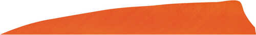 Gateway Shield Cut Feathers Tangerine 4 in. LW 50 pk.