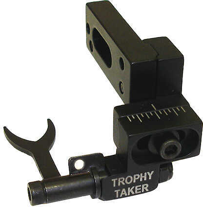 Trophy Taker Shakey Pronghorn Rest W/Short Mount bar RH Black