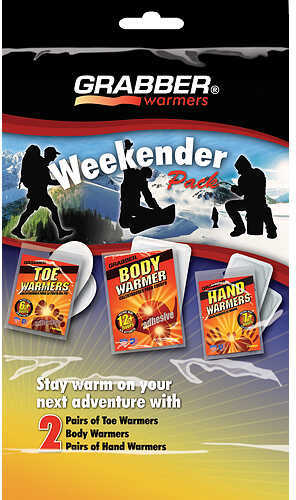 Grabber Weekender Warmer Pack Multi-Pack 6 pr. Model: WKNR3