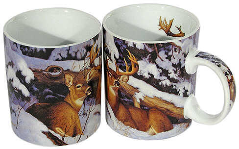 Reflective Art Porcelain Coffee Mug - Secret Place 16Oz.