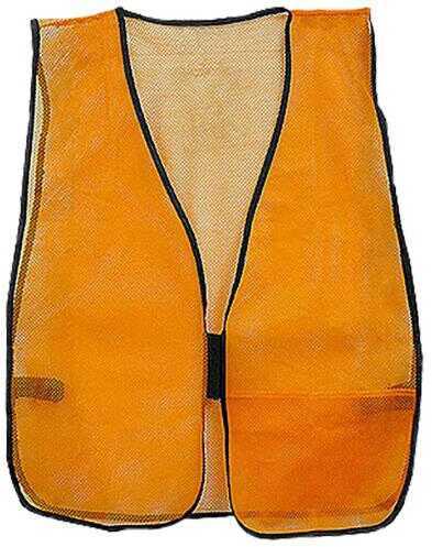 Hot Shot Mesh Safety Vest Blaze Orange One Size Model: 36-603