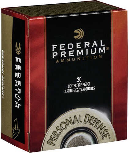 Federal Premium Personal Defense Pistol Ammo 38 Spl 110 gr. Hydra-Shok JHP 20 rd. Model: PD38HS3 H