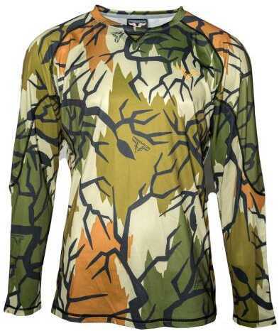 Predator Long Sleeve Crew Spring Green Medium Model: 313-SG-MD