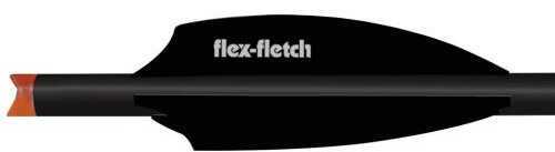 Flex Fletch Silent Knight 300 Black 3 in. 36 pk. Model: SK-300-BLK