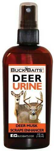 Buck BAITS Deer Lure Musk Scape Enhancer 4Fl Oz Bottle