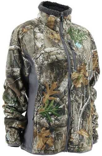 Nomad Womens Harvester Jacket Realtree Edge/Charcoal Gray Small Model: N6400001-SM