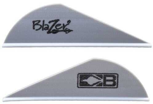 Bohning Blazer Vanes Silver 100 pk. Model: 10832SL2