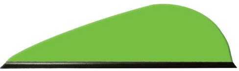 Q2i Predator X Vanes 2 in. Neon Green 100 pk. Model: Q2i10543