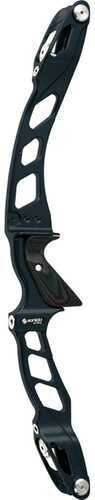 Sanlida Miracle X10 Recurve Riser Black 25 in. Left Hand