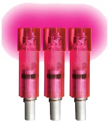 Lumenok Crossbow Nock Pink Eason/ Beman Flat 3 pk. Model: ECF3P