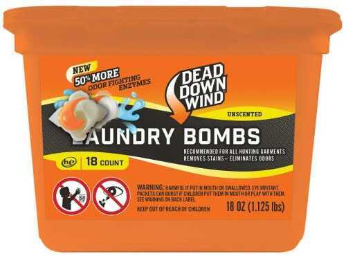 DDW LAUNDRY BOMBS 18/CT UNSCENTED