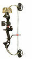 PSE Mini Burner W/Ready To Shoot Pkg 16"-26" 29Lbs RH Black/Infinity