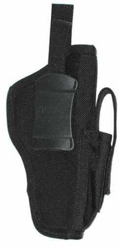 Blackhawk 40AM06BK Multi-Use with Mag Pouch OWB 3.25-3.75" Med/Lg Auto Nylon