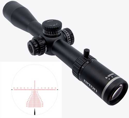 Riton X5 Conquer 5-25X50 MOA FFP Il ILLUMINATED | First Focal 5C525AFI