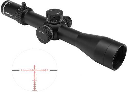 Riton Optics X7 Conquer 3-18X50 Mil FFP PSR ILLUMINATED | First Focal 7C318LPFI23