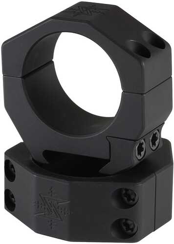 Seekins Precision Scope Rings 34MM XTRA High Black 0010630010 0010630010