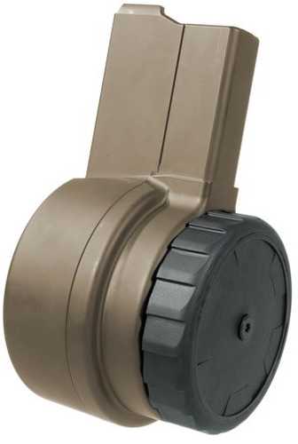 Warrior Systems W-15 50Rd Drum Magazine FDE  W15FDE