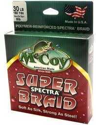 Mccoy Super Spectra Braid 150Yd 6Lb Mean Green Md#: 40006