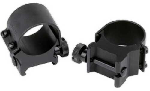 Simmons Weaver 1" Extra High Detachable Top Mount Rings With Gloss Black Finish Md: 49080