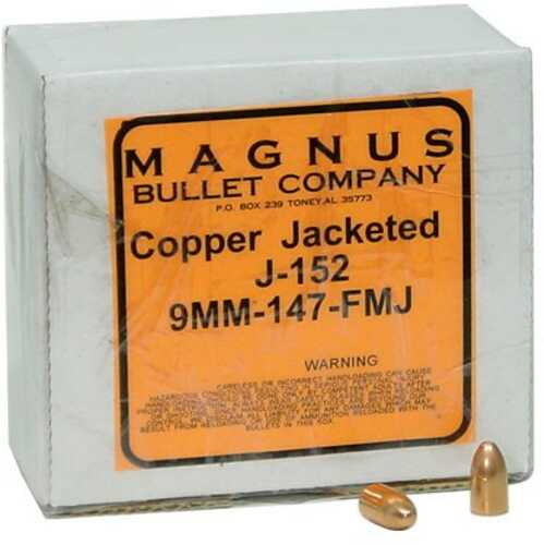 Magnus 9mm .355 Diameter 147 Grain Full Metal Jacket 250 Count