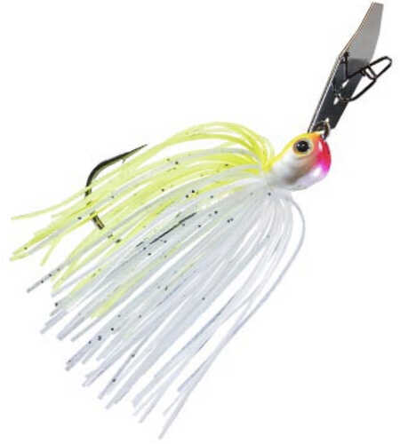 Chatterbait Jack Hammer 1/2oz Chart/white Model: Cbjh12-02