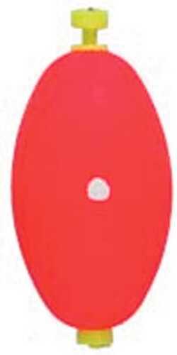 Oval Rattle Snap Float 2 1/2In Red 50bg