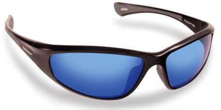 Flying Fisherman Sunglasses Polaroid-Phoenix Black Smoke/Blue