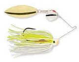 Humdinger Spinner Bait 1/4 Orange Col/Orange Wil Chartreuse/White