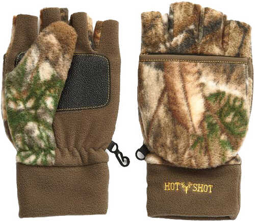 Hot Shot Boys Pop-top Mitts Fleece Rt Edge Model: 25-695bc-ed-sm