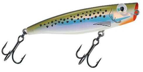 L&S Mirrolure C Eye Popper Mul 3 5/8In 1/2Oz Moss Bk/Prl/Silv Model: C36MRTROUT