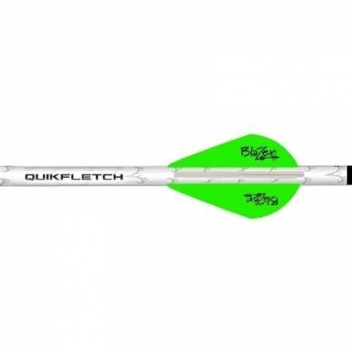 New Archery Quikfletch Vanes Crossbow White/Green/Green 3-Pack Md: 60-912