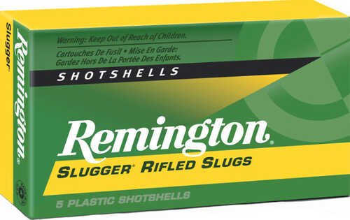 REMINGTON RIFLED SLUGS 12GA 2-3/4in 1oz RS 5bx Model: 20300