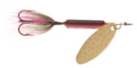 Rooster Tails Single Hook 1/16 Rainbow Ham Brass