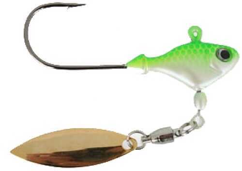 Sworming Hornet Fish Head Spin Weedless 1/4Oz 1Pk Citrus Shad