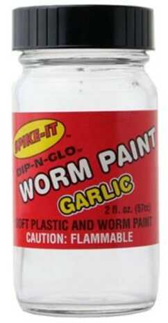 Spike-It Dip-N-Glo Worm Paint 2Oz Garlic Hot Pink Model: DWP2GRL-8232