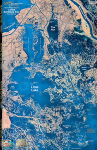 Standard Laminated Map Lafitte/Barataria Md#: M040