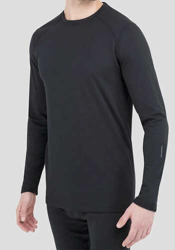 TERRAMAR MILITARY FLEECE CREW BLACK OR Model: W8369-2XL