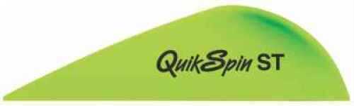 New Archery QuikspIn St Vanes Flo-Green 36/Pk 2In