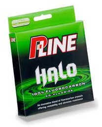 P-Line Halo Fluorocarbon Line Mist Green 200Yd 8# Md#: Hf200-8