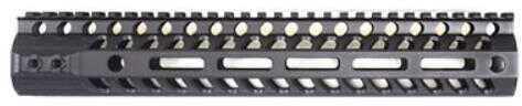 2A Armament Aethon Handguard Hardcoat Black Anodized 6AL-4V Titanium Barrel Nut 6061 Extrusion AR Rifles 12" 2A-AERML-12