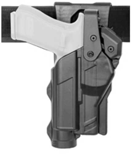 Rapid Force Rapid Force Duty Holster Outside The Waistband Holster Level 3 Retention Fits Glock 17/31/47/22 (will Not Fi