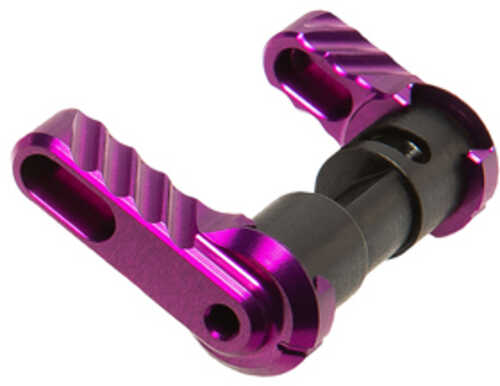 Battle Arms Development  Ambidextrous Safety Selector 90/60 Lightweight Reversible Anodized Finish Purple Fi