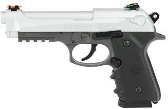 Crosman Mako CO2 Powered Blowback BB Pistol Semi Automatic Silver Metal Slide and Steel Barrel 20 Round Drop Out Magazin